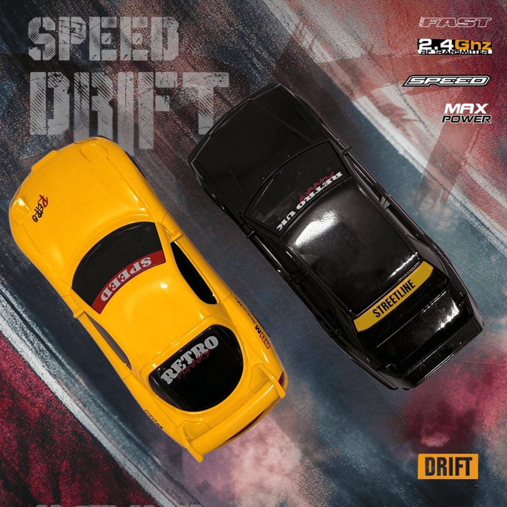 Krishiv RCS Desktop Drifter 1:43 — 4WD Proportional 25km/h