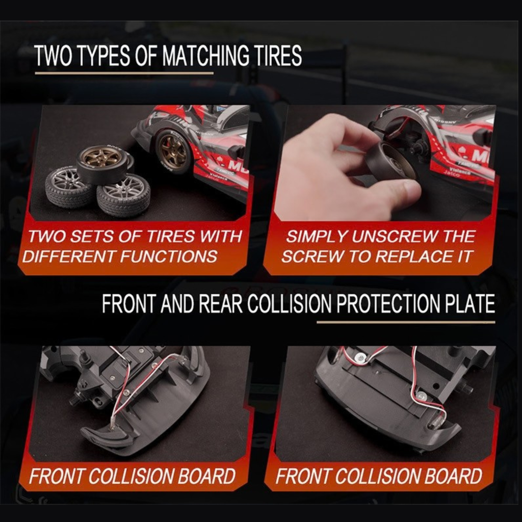 Krishiv RCS Drift King 1:16 — 4WD ESP Gyro 30km/h RC Car