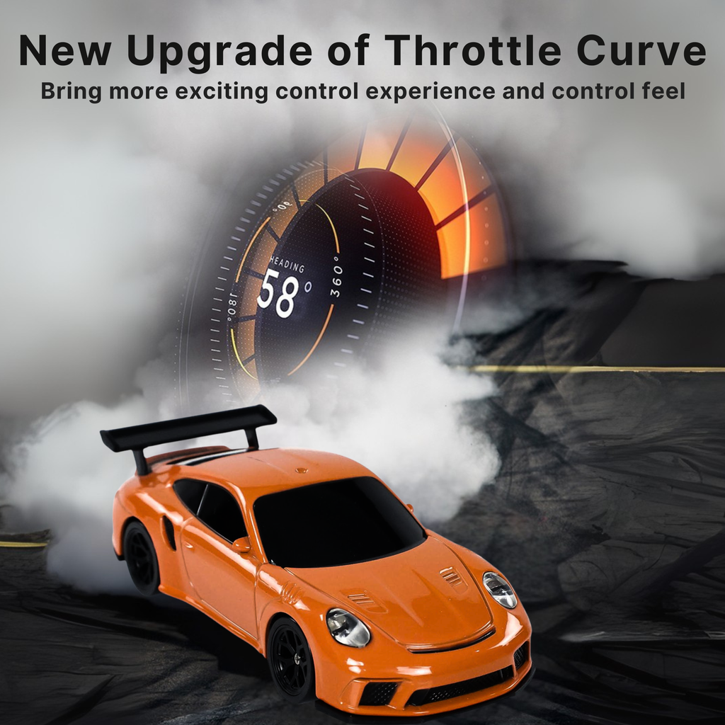 Krishiv RCS Gyro Drifter 1:43 — 4WD High Speed with Drifting Cones