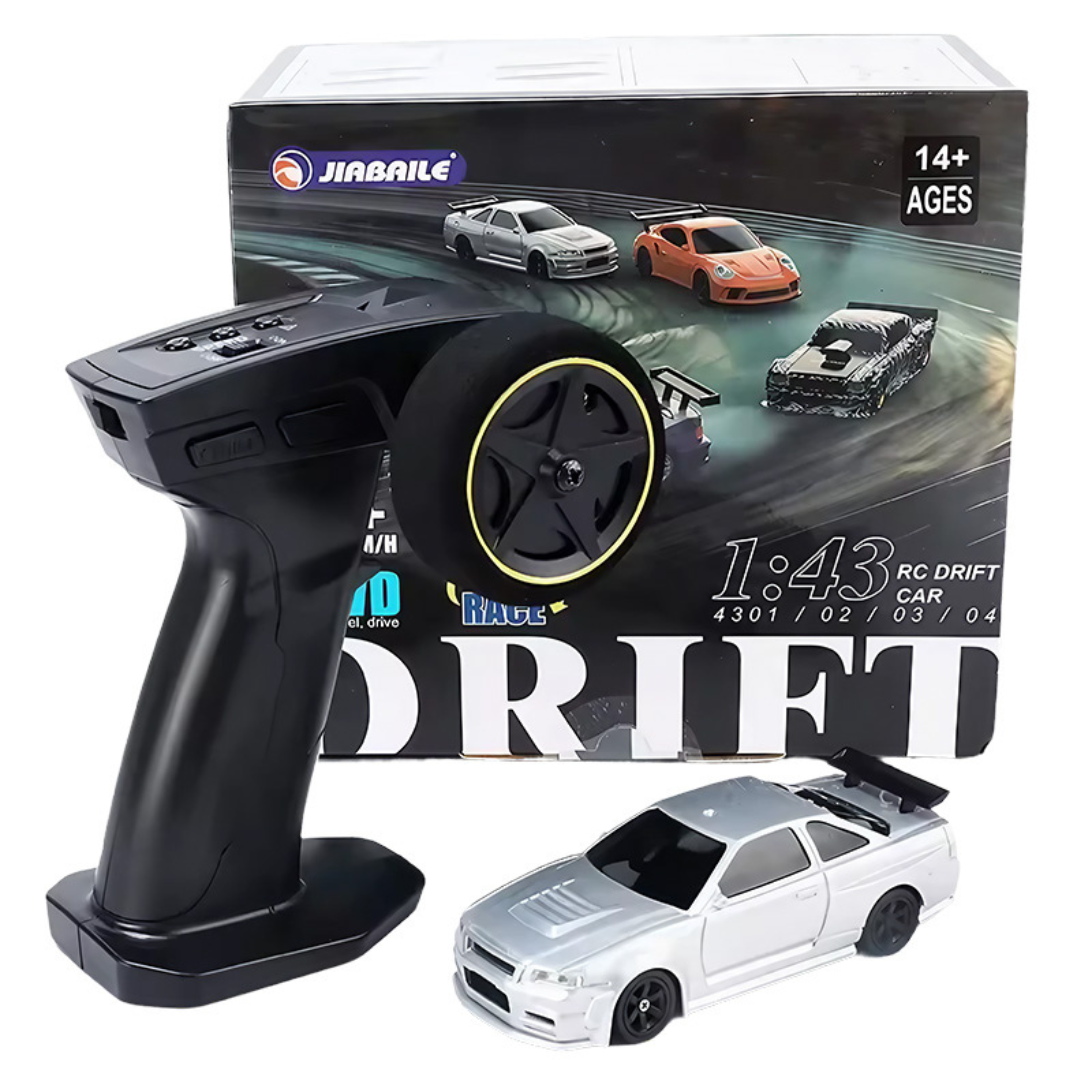 Krishiv RCS Mini Drifter 1:43 — Full Proportional 2.4GHz Indoor RC Car