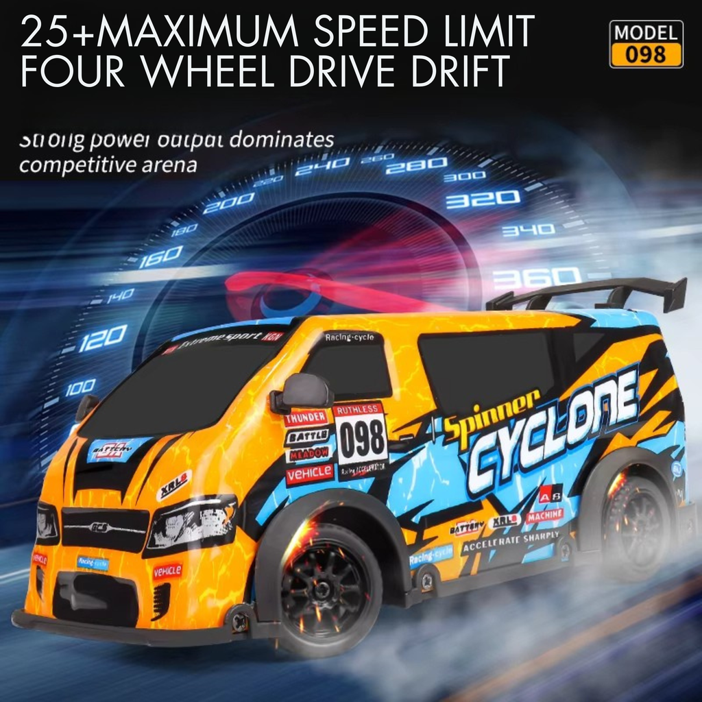 Krishiv RCS JDM Drift Racer 1:24 — 4WD 25km/h Indoor RC Car