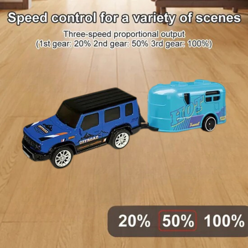 Krishiv RCS Diecast Mini Racer 1:64 — Metal Body 2.4GHz RC Car