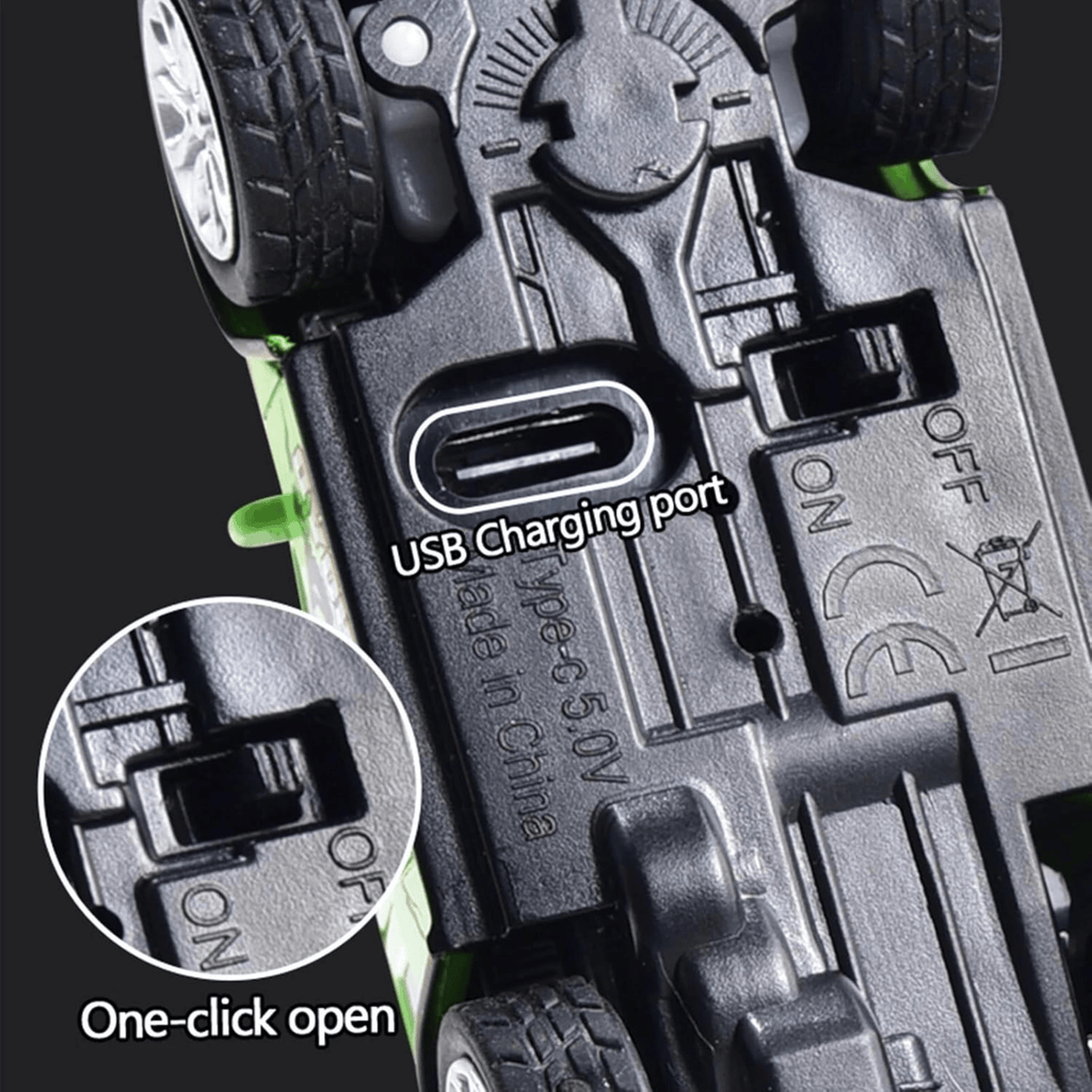 Krishiv RCS Diecast Mini Racer 1:64 — Metal Body 2.4GHz RC Car