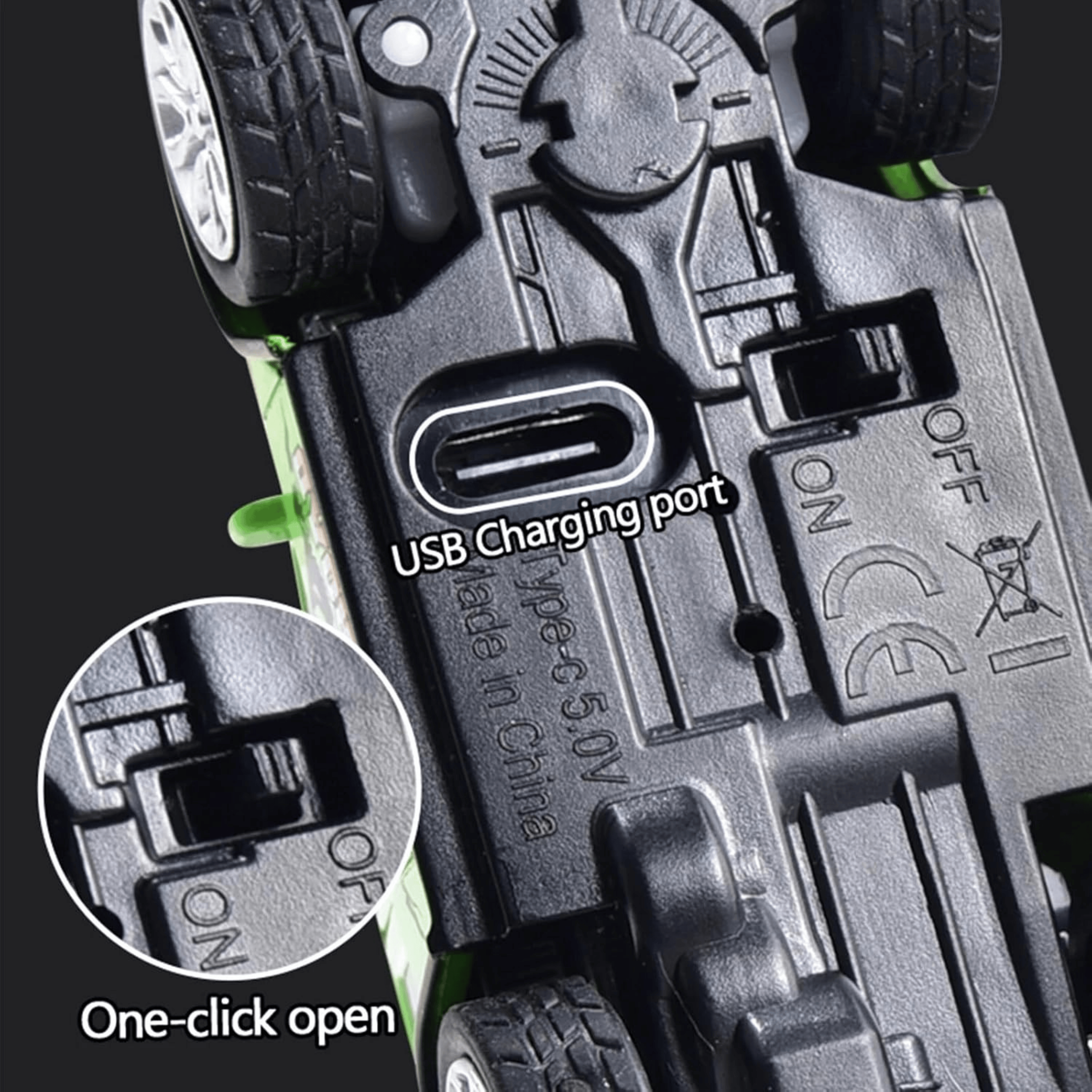Krishiv RCS Diecast Mini Racer 1:64 — Metal Body 2.4GHz RC Car