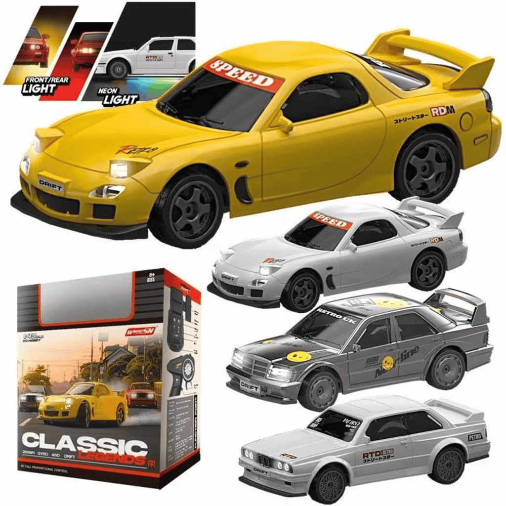 Krishiv RCS Desktop Drifter 1:43 — 4WD Proportional 25km/h