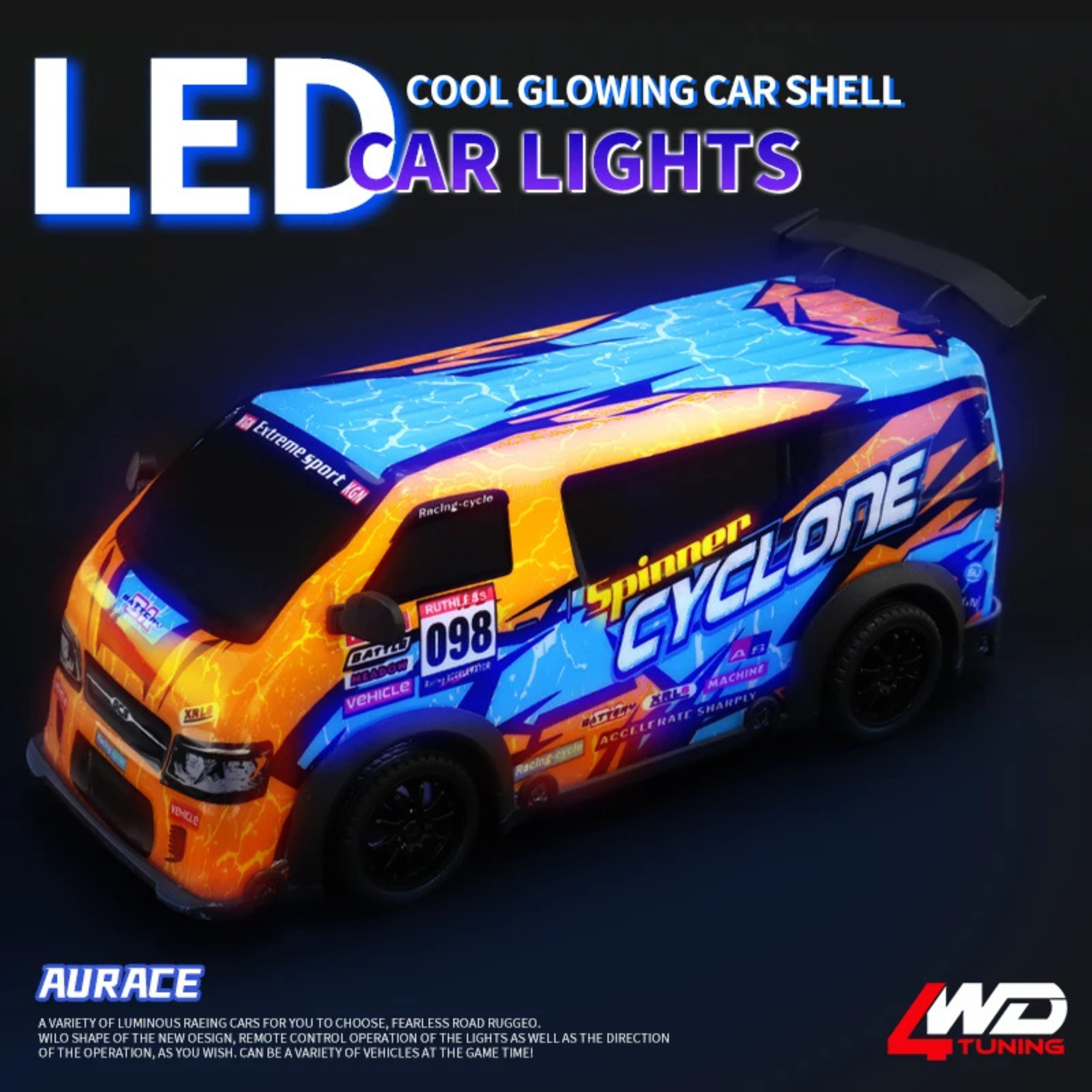 Krishiv RCS JDM Drift Racer 1:24 — 4WD 25km/h Indoor RC Car