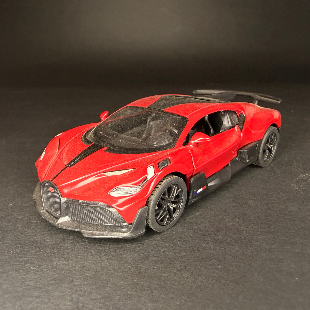 Bugatti Divo 1:32 Scale Diecast Model Car – Red