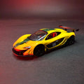 CCA McLaren P1 GTR 1:64 Premium Diecast — Yellow Green | Metal Body | Collector's Edition