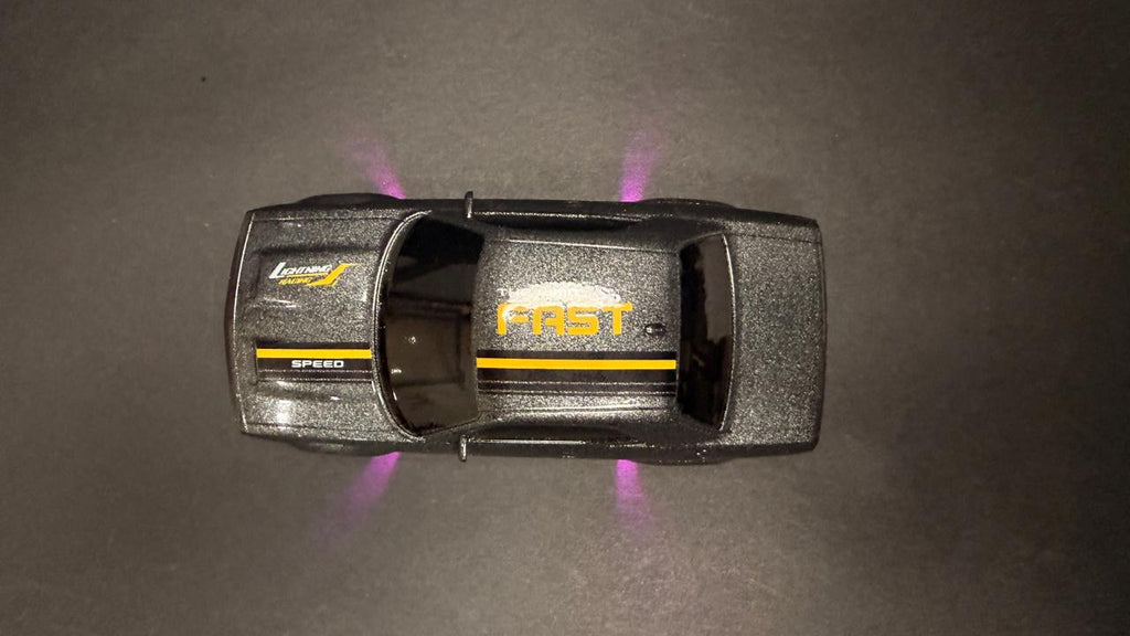 Krishiv RCS Desktop Drifter 1:43 — Dodge Challenger SRT Hellcat Redeye App Controlled 4WD RC Drift Car with LED Lights