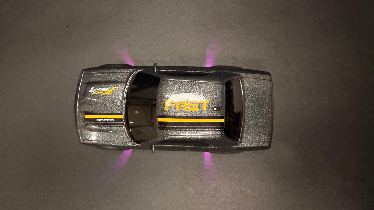 Krishiv RCS Desktop Drifter 1:43 — Dodge Challenger SRT Hellcat Redeye App Controlled 4WD RC Drift Car with LED Lights