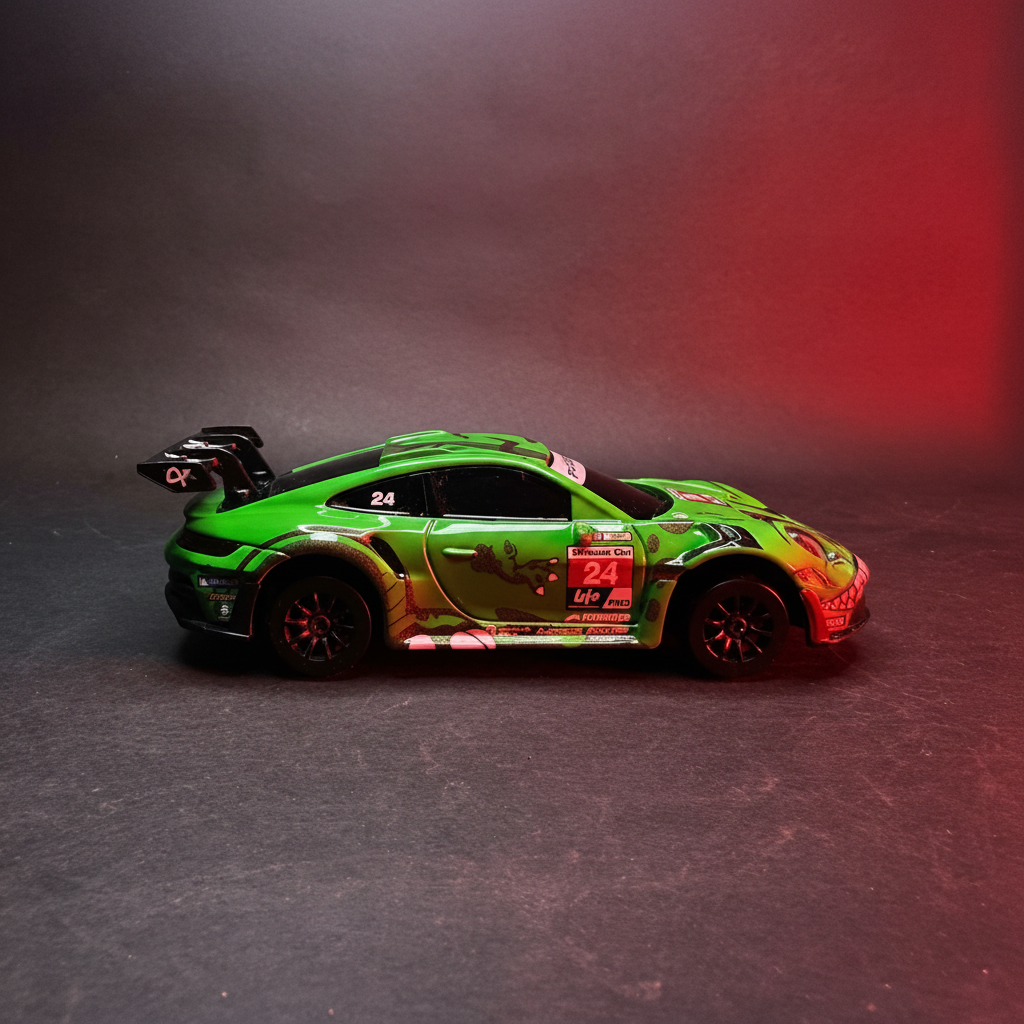 HStar D43-01Q14 Rexy Porsche RC Drift Car - Side Profile