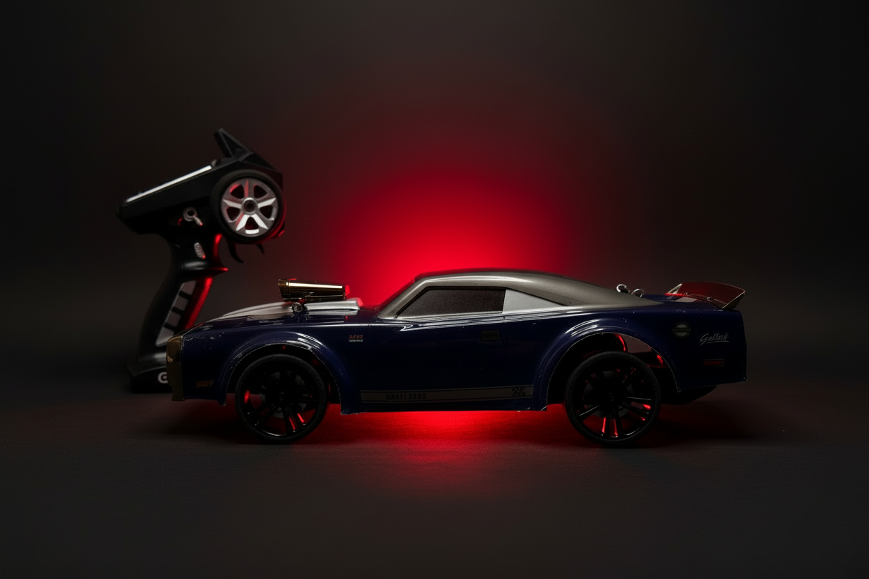 Hurricane RC Car - Side Profile