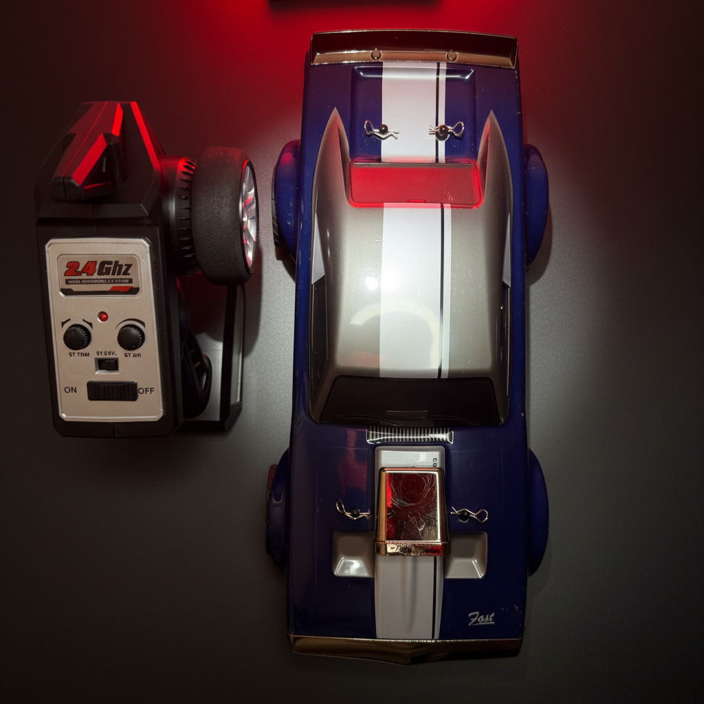 Hurricane RC Car - Top Down View