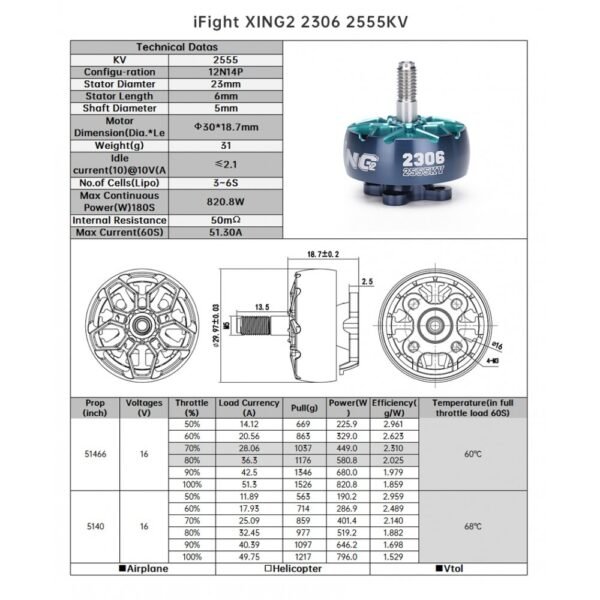 IFLIGHT XING2 2506