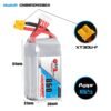 GNB 850mAh 4S1P 14.8V 80C Lipo Battery