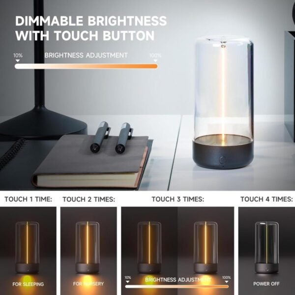 Magnetic Filament Desktop Lamp
