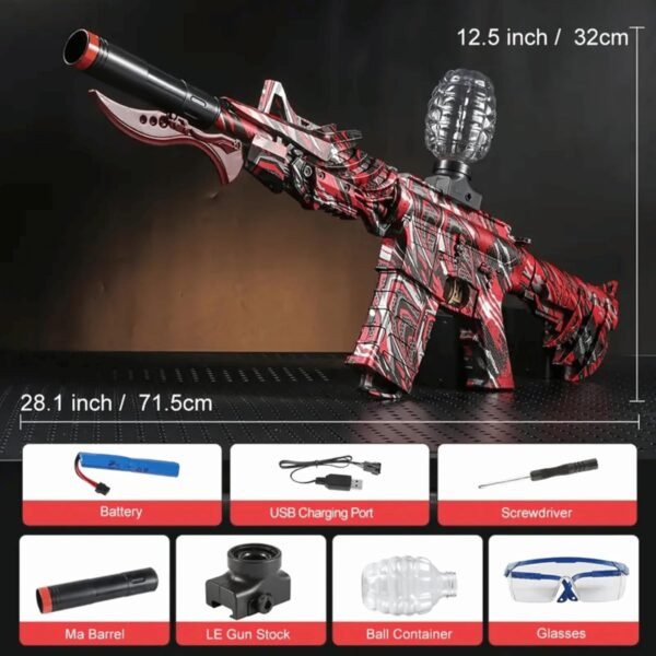 Electric Shooting Jelly Blaster Toy
