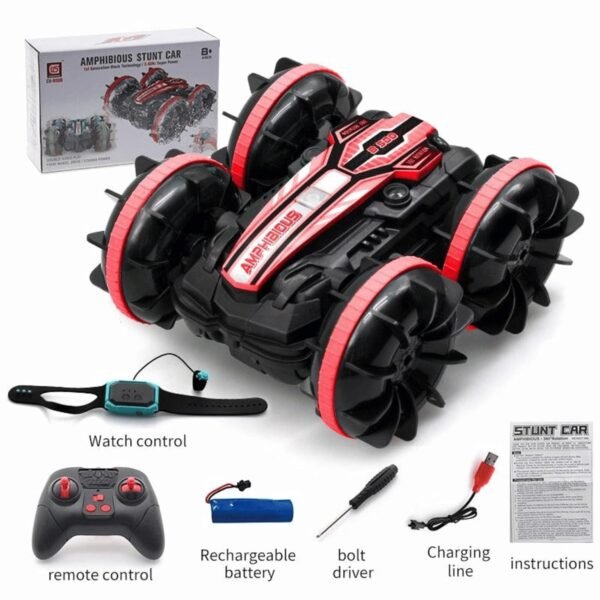 RED FLAME 4WD RC Stunt Car