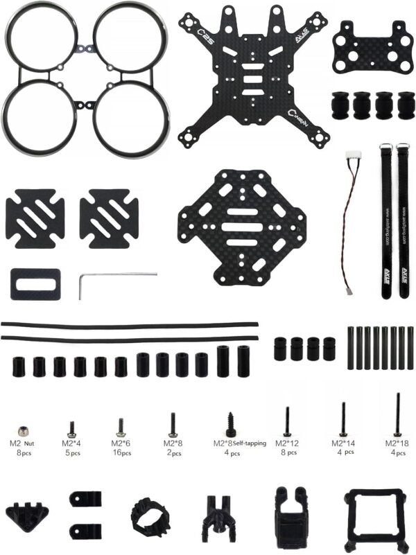 AXISFLYING Cineon C25V2 / 2.5 Inch Indoor Cinewhoop / Cinematic Shooting Frame Kit