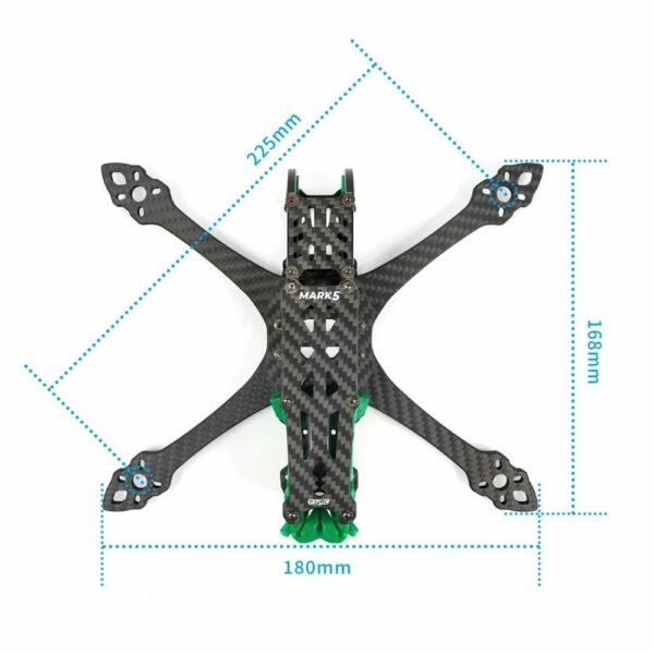 GEPRC GEP MK5X O3 Squashed X Frame Kit